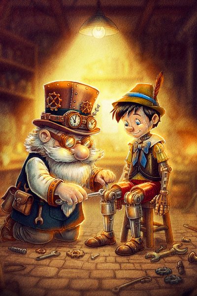 Gepetto atelier steampunk